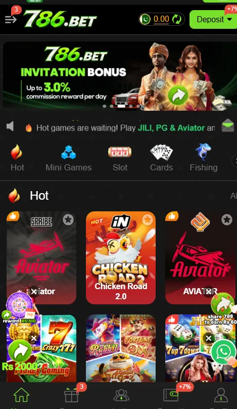 786 bet game